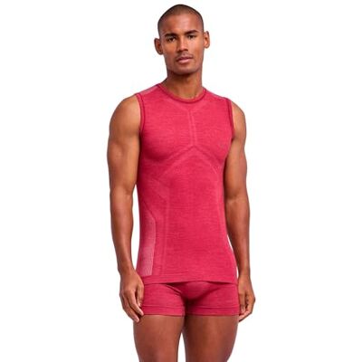 FALKE herr Baslager Ovandel Wool-Tech Light M S/l Sh ull funktionsmaterial snabbtorkande 1 del, Röd Ruby 8830, M FALKE herr Baslager Ovandel Wool-Tech Light M S/l Sh ull funktionsmaterial snabbtorkande 1 del, Röd Ruby 8830, M