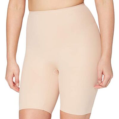 Triumph Becca extra hög + bomullsbyxa L boxer dam, Neutral beige, 40 Triumph Becca extra hög + bomullsbyxa L boxer dam, Neutral beige, 40