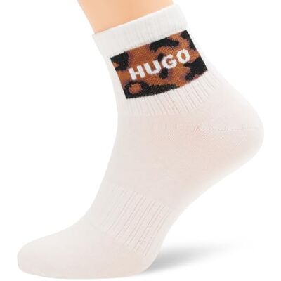 HUGO Mäns short_strumpor, Vit 100, 39-42 HUGO Mäns short_strumpor, Vit 100, 39-42
