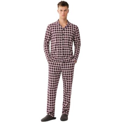Dagi Men's Cotton pyjamas-set, marinblå, S, marinblå, S Dagi Men's Cotton pyjamas-set, marinblå, S, marinblå, S