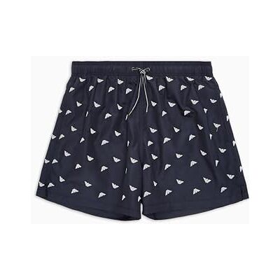 Giorgio Armani Man Heltäckande broderi mitten boxershorts blå L, Armani Blu/Vit, L Giorgio Armani Man Heltäckande broderi mitten boxershorts blå L, Armani Blu/Vit, L