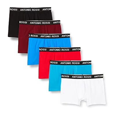 ANTONIO ROSSI Herr AR-HIPSTER-6-CL-XXL Boxershorts, Flerfärgad, XXL ANTONIO ROSSI Herr AR-HIPSTER-6-CL-XXL Boxershorts, Flerfärgad, XXL