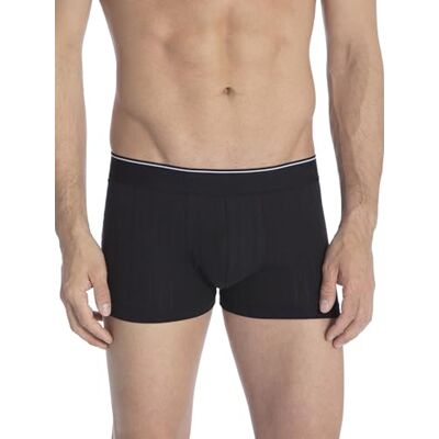 CALIDA Pure & Style Boxershorts för män, med maskulin nåldragsko, andas, snabbtorkande och lukthämmande, svart, 56 CALIDA Pure & Style Boxershorts för män, med maskulin nåldragsko, andas, snabbtorkande och lukthämmande, svart, 56