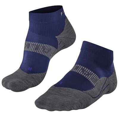 FALKE herr Löparstrumpor RU4 Endurance Cool Short M Sso funktionellt garn antiblåsning 1 par, Blå Athletic Blue 6451, 46-48 FALKE herr Löparstrumpor RU4 Endurance Cool Short M Sso funktionellt garn antiblåsning 1 par, Blå Athletic Blue 6451, 46-48