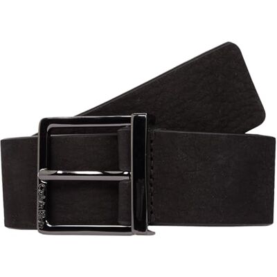 Calvin mäns bälte Sleek Square nubuck-spänne fyrkantigt, Svart (Ck Black Nubuck), 100 Calvin mäns bälte Sleek Square nubuck-spänne fyrkantigt, Svart (Ck Black Nubuck), 100