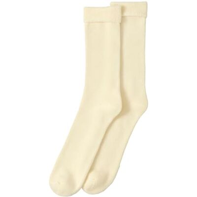 Damart Thermolactyl Boulette Mesh Strumpor, Ecru, normal dam Damart Thermolactyl Boulette Mesh Strumpor, Ecru, normal dam