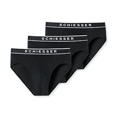 Schiesser Herren 3 PACK Slips Bio Baumwolle 95/5 Organic Schiesser Herren 3 PACK Slips Bio Baumwolle 95/5 Organic