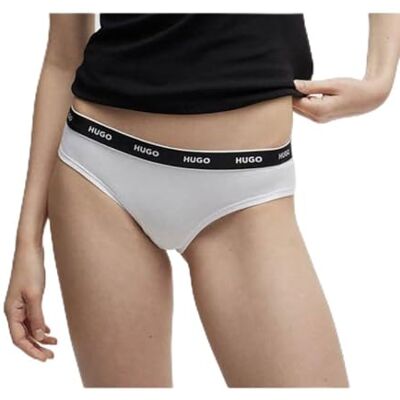 HUGO Brief Stripe PYP, vit100, XS HUGO Brief Stripe PYP, vit100, XS