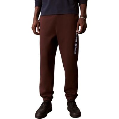 Calvin herr retro grafisk joggingbyxor LV14LE252G, brun, L, Brun (rikbrun), L Calvin herr retro grafisk joggingbyxor LV14LE252G, brun, L, Brun (rikbrun), L