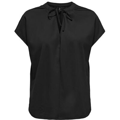 ONLY Onljany S/S String Top JRS, svart, 3XL ONLY Onljany S/S String Top JRS, svart, 3XL