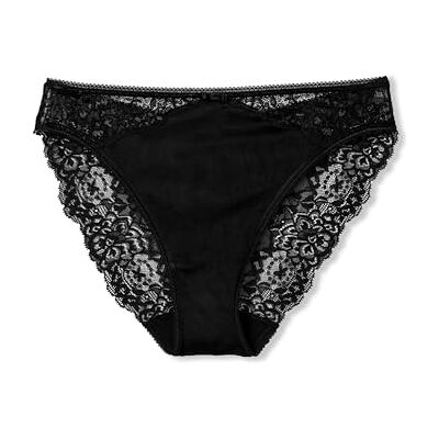 CALIDA kvinnors sensuella hemliga underkläder, ogenomskinliga, Svart, XXS CALIDA kvinnors sensuella hemliga underkläder, ogenomskinliga, Svart, XXS