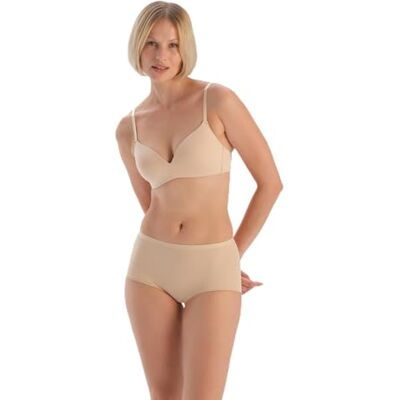 Dagi Nude Noos stickade trosor hög midja överlägsna kalsonger, naken, S, naken, S Dagi Nude Noos stickade trosor hög midja överlägsna kalsonger, naken, S, naken, S