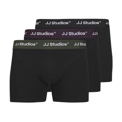 JACK & JONES JUNIOR Herr Jacsoho Solid Trunks 3-pack Jnr Sn, svart, numeric_128 (3-pack), svart, numeric_128 JACK & JONES JUNIOR Herr Jacsoho Solid Trunks 3-pack Jnr Sn, svart, numeric_128 (3-pack), svart, numeric_128