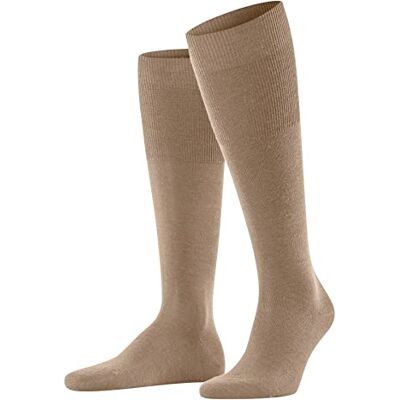 FALKE herr Knästrumpor Airport M Kh ull bomull lång enfärgat 1 par, Brun Camel 5038, 43-44 FALKE herr Knästrumpor Airport M Kh ull bomull lång enfärgat 1 par, Brun Camel 5038, 43-44