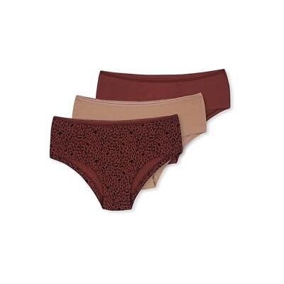 Dagi Damers 3-pack mönstrade hipstertrosor, Mångfärgad, one size Dagi Damers 3-pack mönstrade hipstertrosor, Mångfärgad, one size