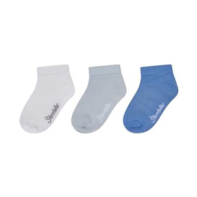 Sterntaler unisex bebis Sneaker Socken 3er Uni Sneakersstrumpor 3-delad Sterntaler unisex bebis Sneaker Socken 3er Uni Sneakersstrumpor 3-delad
