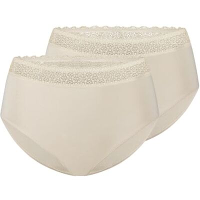 Triumph Damkänsla av modal midi 2P underkläder, creamy Dream, M, Krämig dröm, M Triumph Damkänsla av modal midi 2P underkläder, creamy Dream, M, Krämig dröm, M