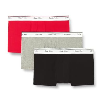 Calvin mäns låg stigning bagageutrymme (paket med 3), Grå (Empower/Grå Heather/svart), XL Calvin mäns låg stigning bagageutrymme (paket med 3), Grå (Empower/Grå Heather/svart), XL