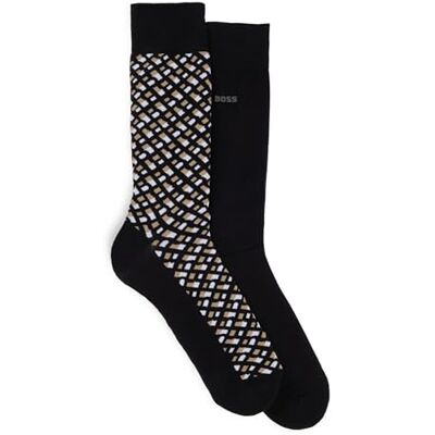 Boss 2P RS monogram CC, Black1, 43-46 EU Boss 2P RS monogram CC, Black1, 43-46 EU