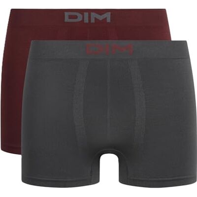 Dim Boxer (set om 2) herr, Vitt och blått, L Dim Boxer (set om 2) herr, Vitt och blått, L