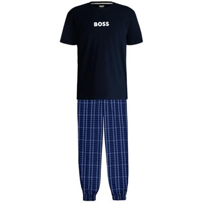 Boss Pyjamas_set för män, Medium blå 423, M Boss Pyjamas_set för män, Medium blå 423, M
