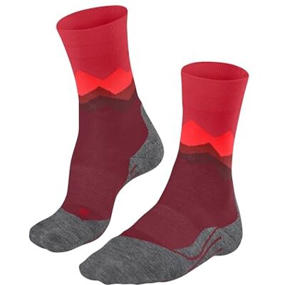 FALKE herr Vandringsstrumpor TK2 Explore M So ull funktionsmaterial tjock anti-blåsor 1 par, Röd Ruby 8830, 39-41 FALKE herr Vandringsstrumpor TK2 Explore M So ull funktionsmaterial tjock anti-blåsor 1 par, Röd Ruby 8830, 39-41