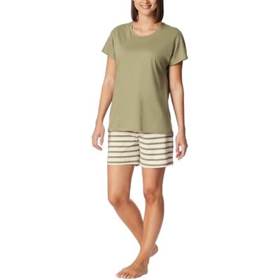 Schiesser Dampyjamas kort single-jersey-kvalitet – Casual Essentials, Lind, 44 Schiesser Dampyjamas kort single-jersey-kvalitet – Casual Essentials, Lind, 44