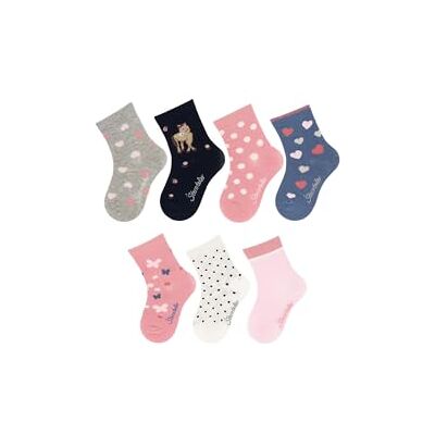 Sterntaler bebisar flickor Strumpor 7-pack Flickor Strumpor Sterntaler bebisar flickor Strumpor 7-pack Flickor Strumpor
