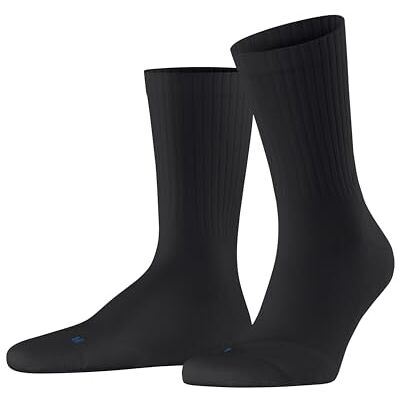 FALKE Run Rib Crew U So Baumwolle Funktionsmaterial Einfarbig Strumpor, Svart 3000, 46-48 Unisex-Vuxen FALKE Run Rib Crew U So Baumwolle Funktionsmaterial Einfarbig Strumpor, Svart 3000, 46-48 Unisex-Vuxen