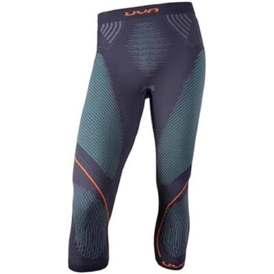 UYN herr Evolutyon underkläder mellanstora byxor, träkol/grön/orangeShiny, XXL UYN herr Evolutyon underkläder mellanstora byxor, träkol/grön/orangeShiny, XXL