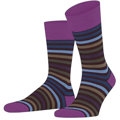 FALKE herrstrumpor Tinted Stripe M så ull bomull mönstrad 1 par, röd Rioja 8594, 39-42, Röd Rioja 8594, 39-42 EU FALKE herrstrumpor Tinted Stripe M så ull bomull mönstrad 1 par, röd Rioja 8594, 39-42, Röd Rioja 8594, 39-42 EU