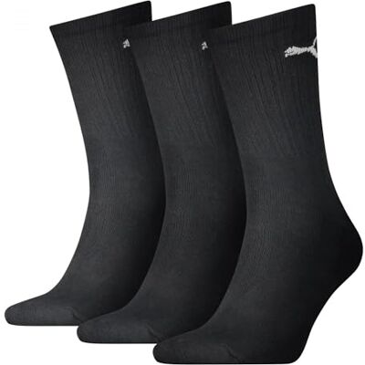 PUMA strumpor (förpackning med 3), Svart 200, 12-13.5 UK PUMA strumpor (förpackning med 3), Svart 200, 12-13.5 UK