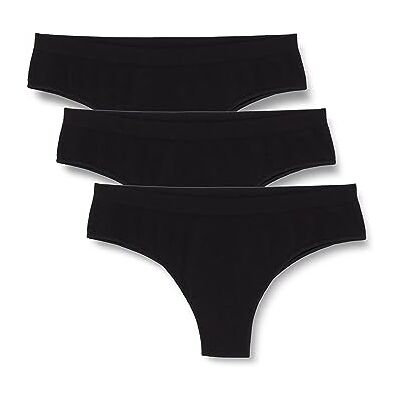 POMPEA Underkläder (förpackning med 3) dam, Svart, L-XL POMPEA Underkläder (förpackning med 3) dam, Svart, L-XL