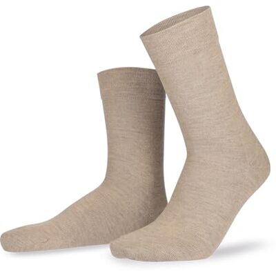Hudson Herrstrumpor Relax Woolmix Clima klimatreglerande, Beige 0723, 39-42 EU Hudson Herrstrumpor Relax Woolmix Clima klimatreglerande, Beige 0723, 39-42 EU