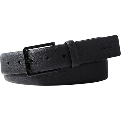 Calvin mäns värmespänne sten 35 mm fast LV04D7062G bälten, svart (svart/matt svart), 100 Calvin mäns värmespänne sten 35 mm fast LV04D7062G bälten, svart (svart/matt svart), 100