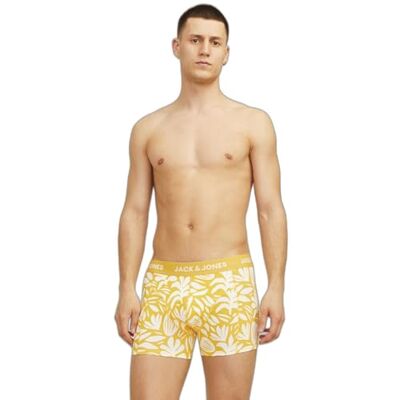 JACK & JONES JACMARBELLA Trunks 3-pack, Bländande blå/förpackning: daffodil – bländande blå, S JACK & JONES JACMARBELLA Trunks 3-pack, Bländande blå/förpackning: daffodil – bländande blå, S