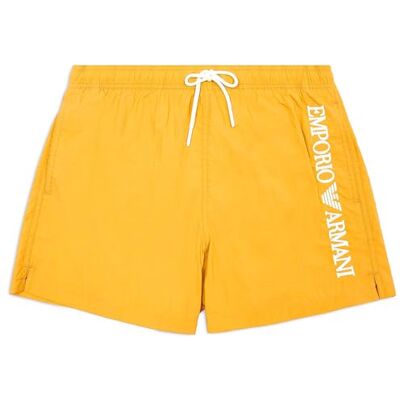 Giorgio Armani Mid Boxer Baddräkt för män, Åldrande guld., XXL Giorgio Armani Mid Boxer Baddräkt för män, Åldrande guld., XXL