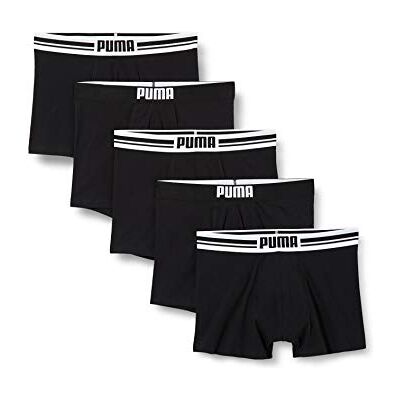 PUMA Boxershorts för män (5-pack), svart, L PUMA Boxershorts för män (5-pack), svart, L