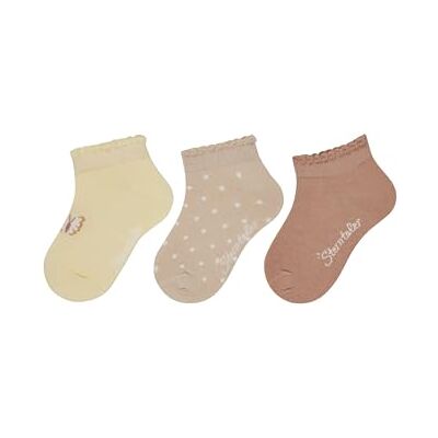 Sterntaler Sneaker Sock.3er Schmetterling fjäril, vanilj, 26 unisex-barn Sterntaler Sneaker Sock.3er Schmetterling fjäril, vanilj, 26 unisex-barn