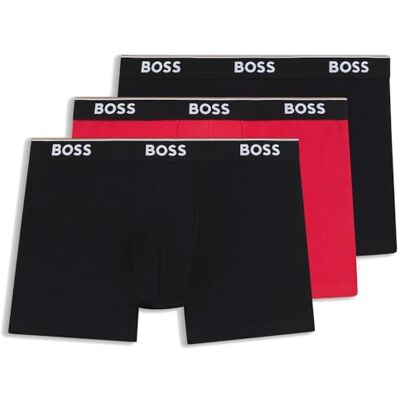 Boss boxershorts för män, Öppen blå 463, L Boss boxershorts för män, Öppen blå 463, L