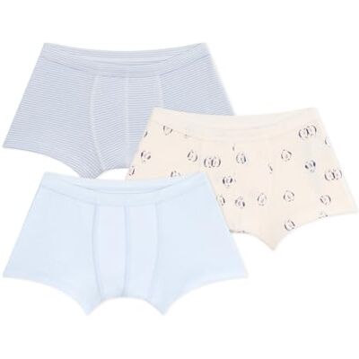 Petit Bateau Boxershorts för barn i bomull med tryckt samlarbälte Petit Bateau Boxershorts för barn i bomull med tryckt samlarbälte