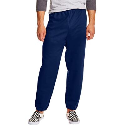 Hanes Byxor för män, Marinblått Xsp, L Hanes Byxor för män, Marinblått Xsp, L