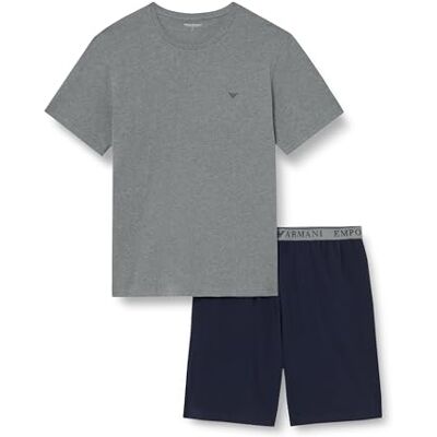 Giorgio Armani mäns uthållighet kort pyjamas blå XL, BLÅ, XL Giorgio Armani mäns uthållighet kort pyjamas blå XL, BLÅ, XL
