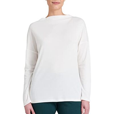 Schiesser Dam sovtröja långärmad pyjamasöverdel, vanilj, 34 SE Schiesser Dam sovtröja långärmad pyjamasöverdel, vanilj, 34 SE