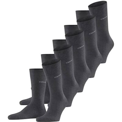 ESPRIT Strumpor (set om 5) Kvinnor, Grå (antracit melange 3080), 40/46 EU ESPRIT Strumpor (set om 5) Kvinnor, Grå (antracit melange 3080), 40/46 EU