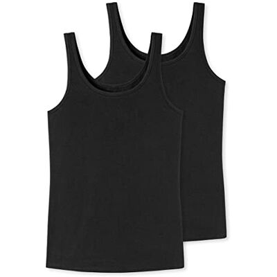 Uncover by Schiesser Damen 2 PACK Unterhemd Trägertop Cotton Uncover by Schiesser Damen 2 PACK Unterhemd Trägertop Cotton
