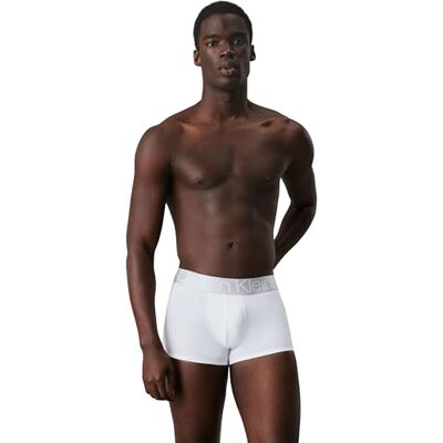 Calvin herr Trunk 3-pack, Svart/vit/grå ljung, L Calvin herr Trunk 3-pack, Svart/vit/grå ljung, L