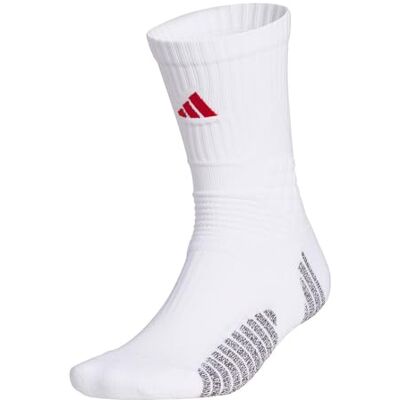 adidas herr Crew Socks, white/team colleg red, 40-42 adidas herr Crew Socks, white/team colleg red, 40-42