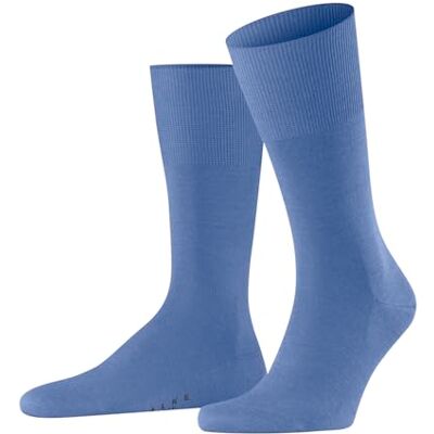 FALKE herr Strumpor Airport M So ull bomull enfärgat 1 par, Blå Water 6550, 41-42 FALKE herr Strumpor Airport M So ull bomull enfärgat 1 par, Blå Water 6550, 41-42