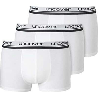 Uncover by Schiesser Herren 3 Pack Boxershorts Herrenunterwäsche enganliegend Cotton Uncover by Schiesser Herren 3 Pack Boxershorts Herrenunterwäsche enganliegend Cotton
